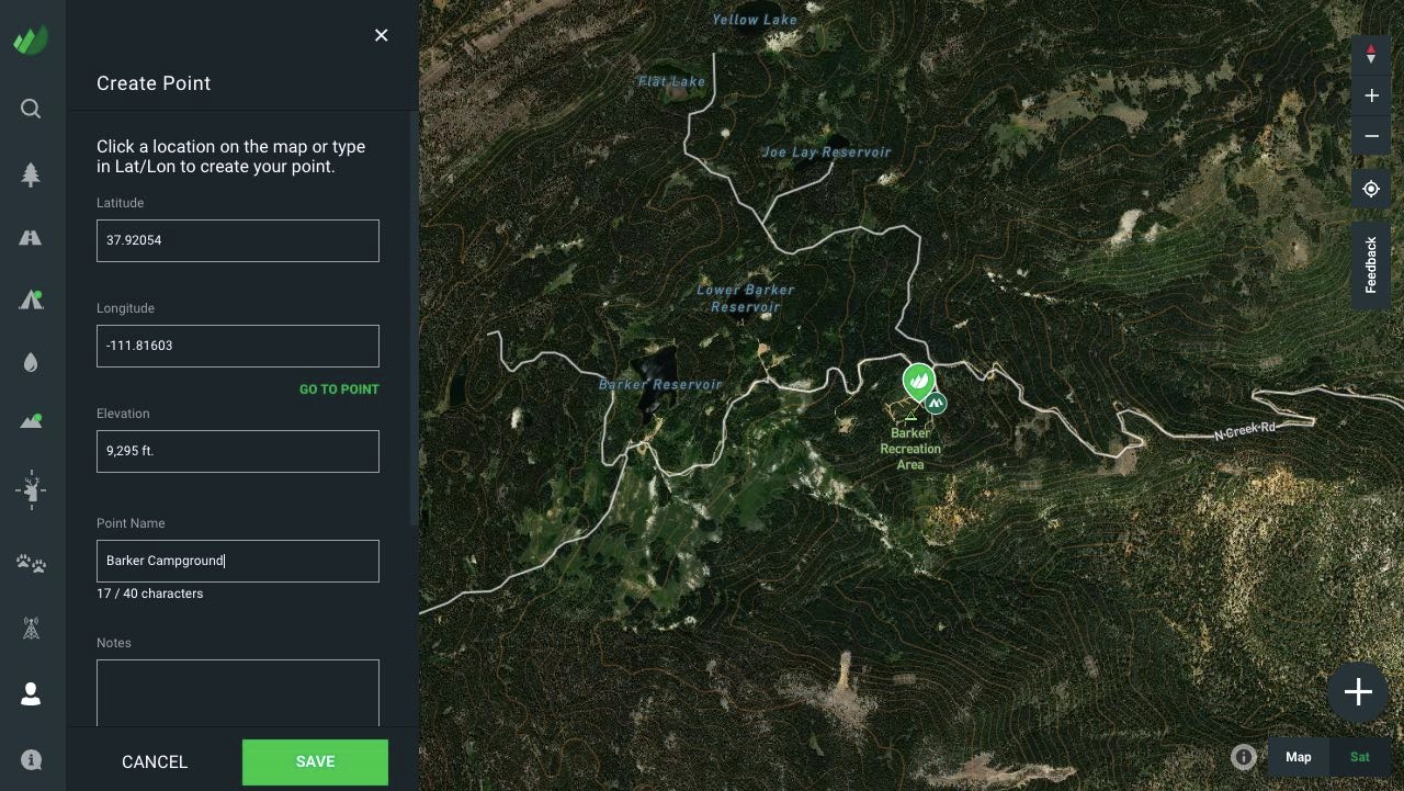 Outly - Journal: How to Save and Share Points/Maps on Outly